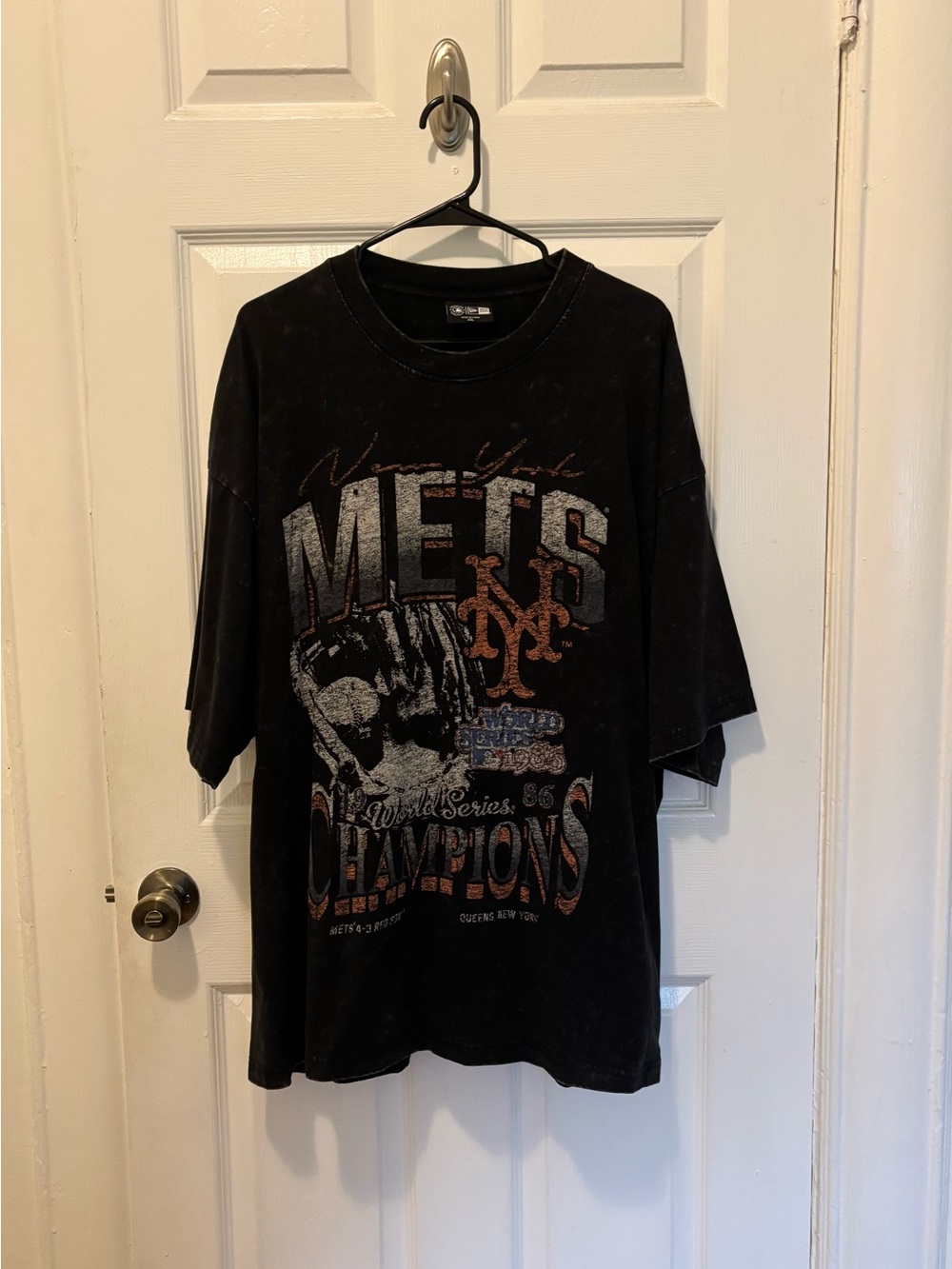 New Era NY Mets 1986 World Series Champions T-Shirt Men’s Size XXL